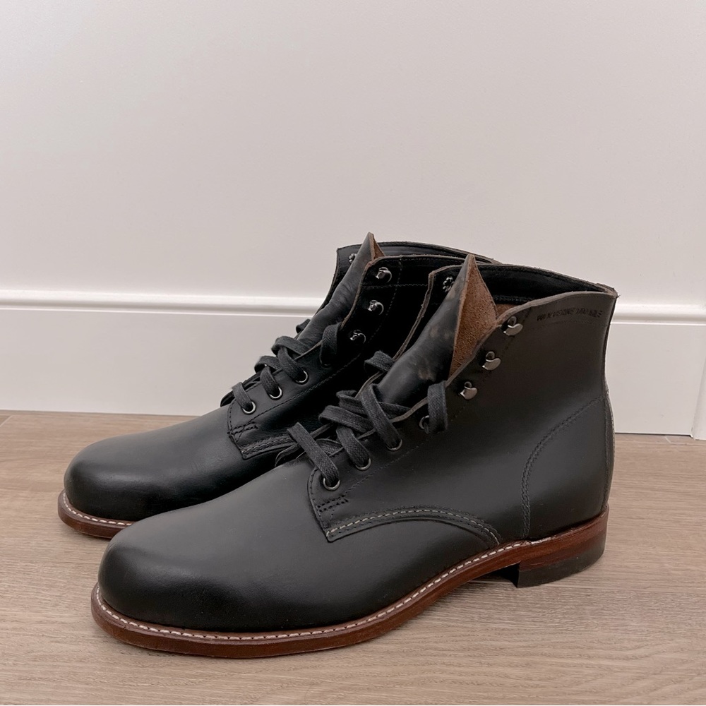 Wolverine 1000 Mile plane toe original boot 9.5D